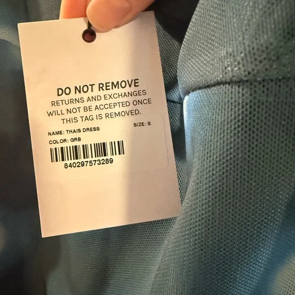 Miaou Blue Polka Dot Thais Maxi Dress - Picture 2 of 3